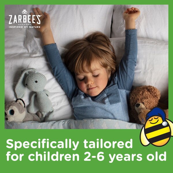 Zarbee's Children's Nighttime Cough Syrup + Mucus Relief, Mixed Berry, 4 OZ