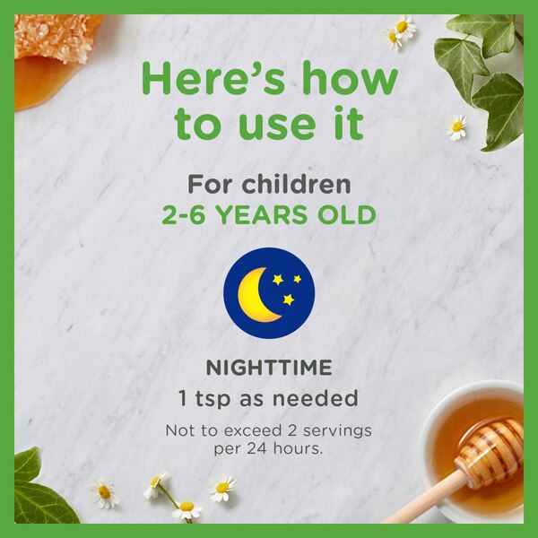 Zarbee's Children's Nighttime Cough Syrup + Mucus Relief, Mixed Berry, 4 OZ