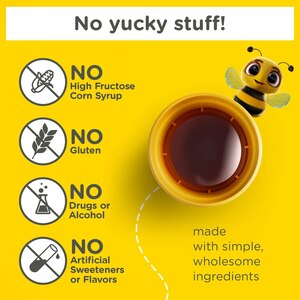Zarbee's Kids Cough + Mucus Day/Night with Honey, Ivy Leaf, Zinc & Elderberry, Mixed Berry, 2x4 fl oz