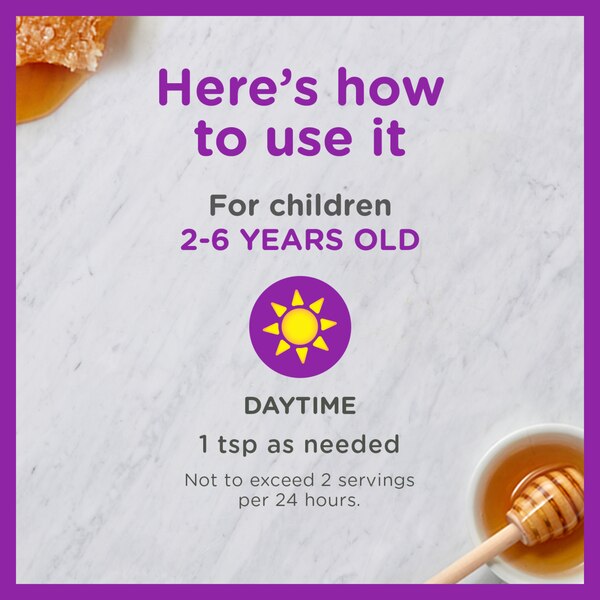 Zarbee's Children's Daytime Cough Syrup + Immune Support, Berry, 4 OZ