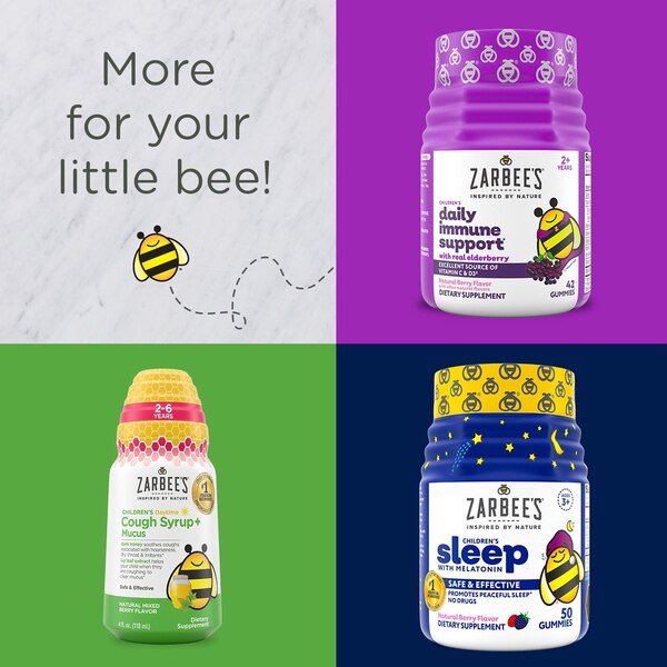 Zarbee's Gentle Bedtime - Melatonin-Free Blend of Natural Chamomile, 30CT
