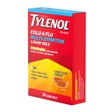 Tylenol Cold + Flu Multi-Symptom Daytime Liquid Gels, 24 CT, thumbnail image