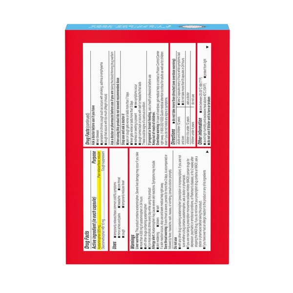 Tylenol Cold + Flu Multi-Symptom Daytime Liquid Gels, 24 CT