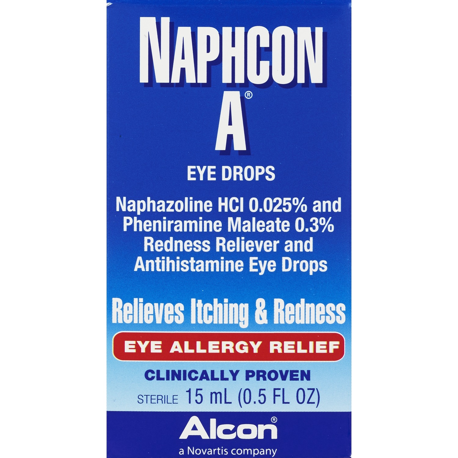 Naphcon-A Allergy Relief Eye Drops, .5 fl oz