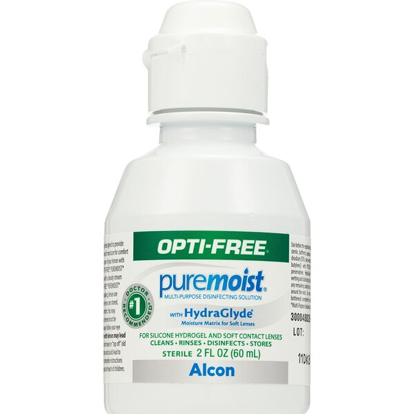 Opti-Free PureMoist Multi-Purpose Disinfecting Solution, 2 OZ