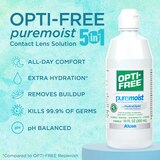 Opti-Free PureMoist Multi-Purpose Disinfecting Solution, 10 OZ, thumbnail image
