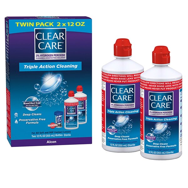 Clear Care Plus Cleaning and Disinfecting Solution