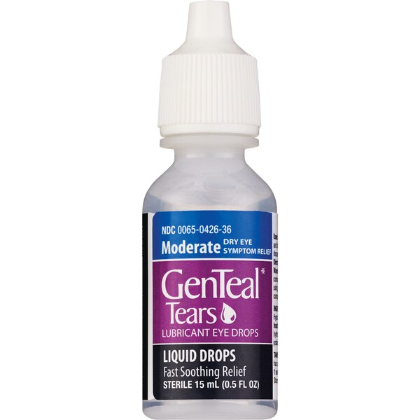GenTeal Tears Lubricant Eye Drops, Moderate, .5 OZ