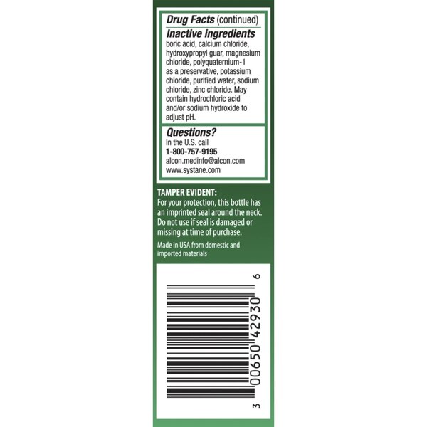 Systane Lubricant Eye Drops