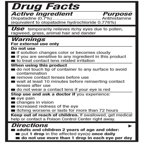 Pataday Once Daily Relief Extra Strength Eye Drops