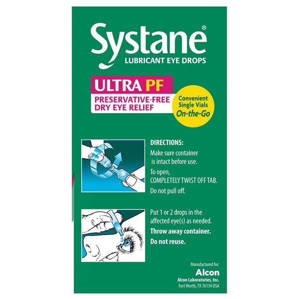 Systane Ultra Lubricant Eye Drops Vials