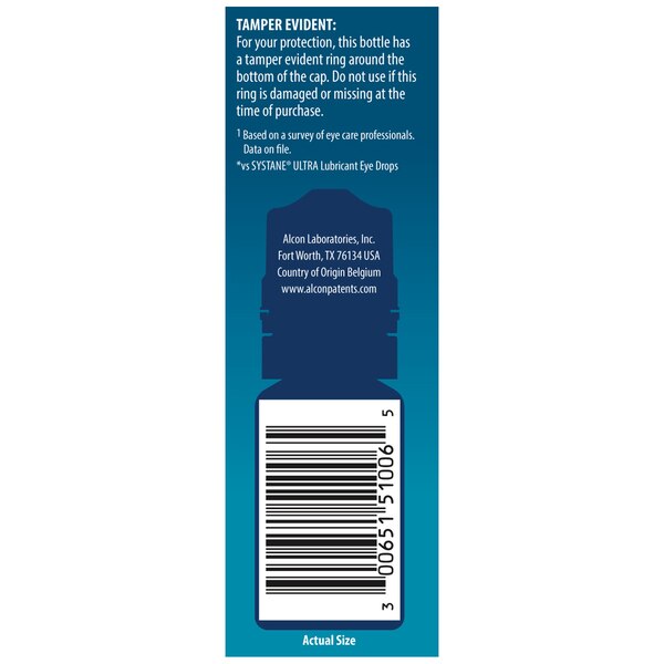 Systane Hydration Preservative-Free Daily Eye Relief Eye Drops, 0.34 fl oz