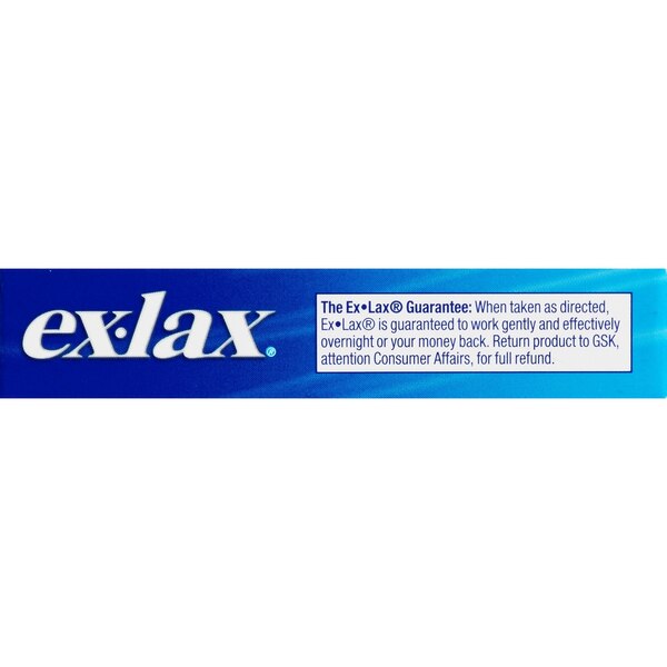 Ex-Lax Regular Strength Stimulant Laxative Chocolated Pieces