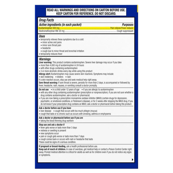 Theraflu Severe Cold Relief Powder