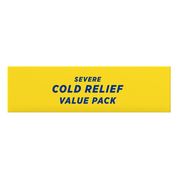 Theraflu Daytime + Nighttime Severe Multi-Symptom Cold & Cough Relief Liquid, Berry, 2 x 8.3 OZ