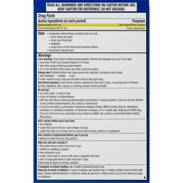 Theraflu Severe Cold Relief Powder