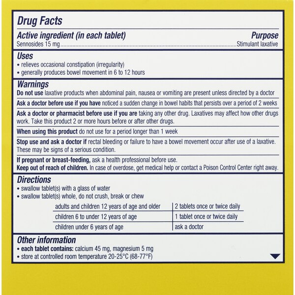 Perdiem Stimulant Laxative Tablets, 60CT