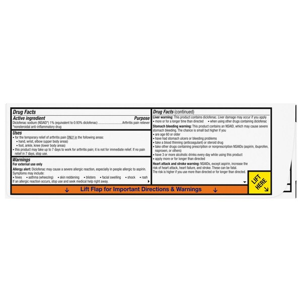 Voltaren Topical Arthritis Pain Relief Gel