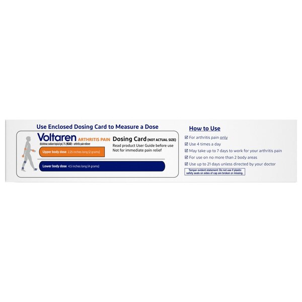Voltaren Topical Arthritis Pain Relief Gel