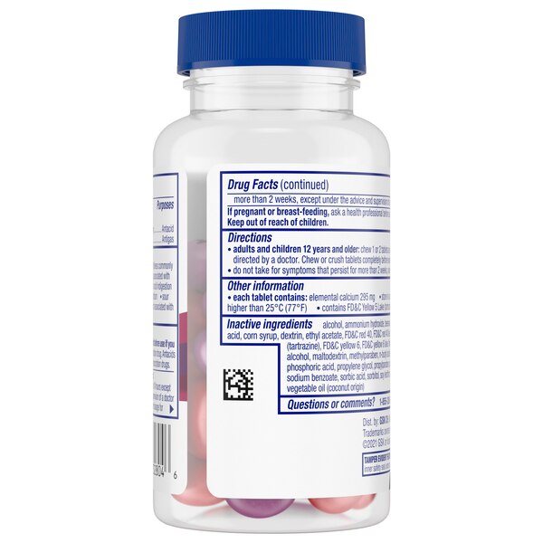 Gas-X Total Relief Maximum Strength Chewable Tablets , Mixed Berries, 30 CT