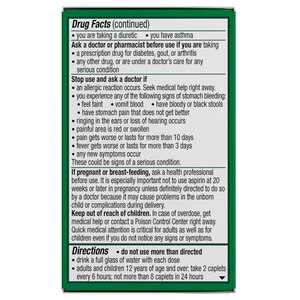 Excedrin Extra Strength Headache Pain Relief Caplets, 100 Count, 200 Count, 24 Count