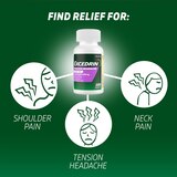 Excedrin Tension Headache Relief Caplets without Aspirin, 100 CT, thumbnail image