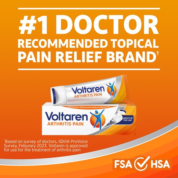 Voltaren Topical Arthritis Pain Relief Gel