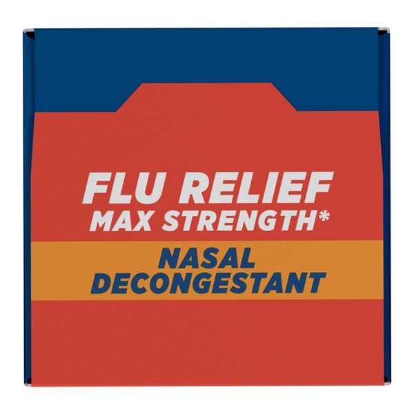 Theraflu-D PSE Flu Relief and Nasal Decongestant, Cherry, 8 OZ