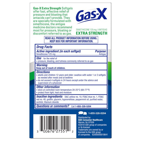 Gas-X Extra Strength Anti-Gas Softgels