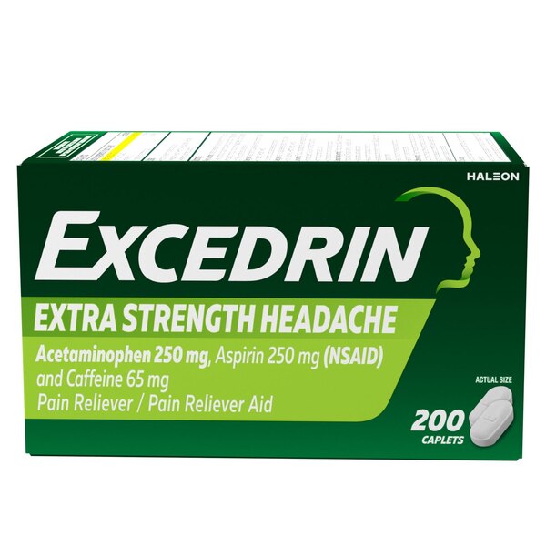 Excedrin Extra Strength Headache Pain Relief Caplets