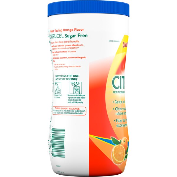 Citrucel Sugar Free Methylcellulose Fiber Therapy Powder