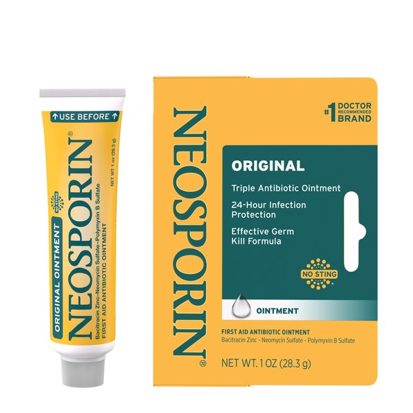 Neosporin Original Antibiotic Ointment to Prevent Infection