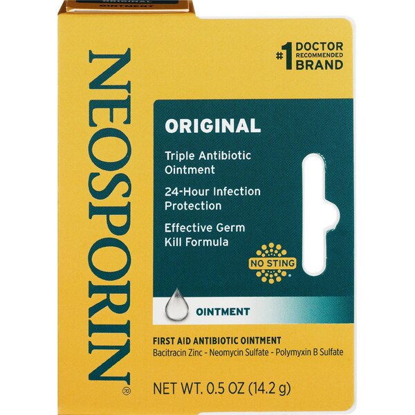 Neosporin First Aid Antibiotic Ointment Original, 0.5 OZ