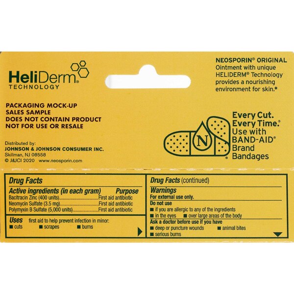 Neosporin First Aid Antibiotic Ointment Original, 0.5 OZ