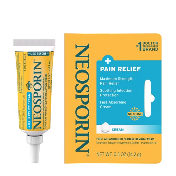 Neosporin + Pain Relief Cream