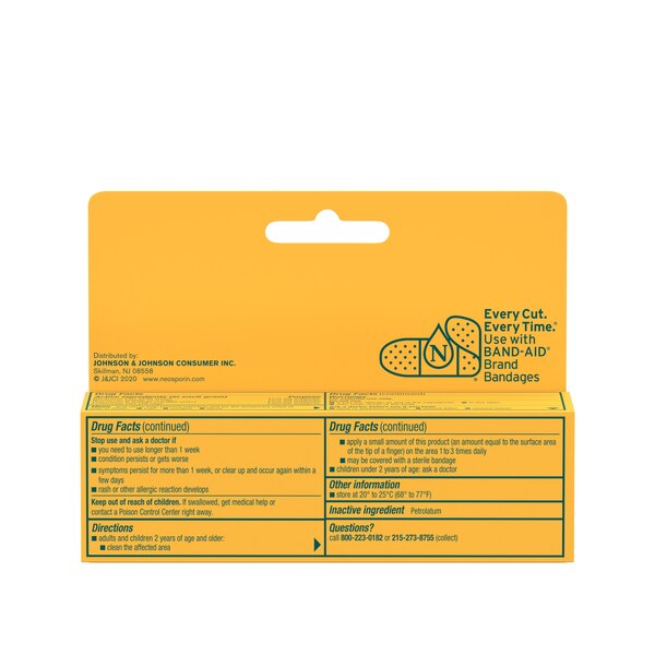Neosporin + Ungüento antibiótico para primeros auxilios y alivio del dolor