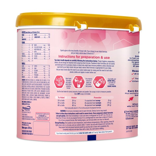 Enfamil A.R Instant Formula, 19.5 OZ
