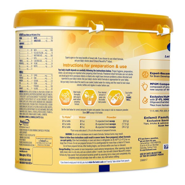 Enfamil NeuroPro Infant Formula, 20.7 OZ