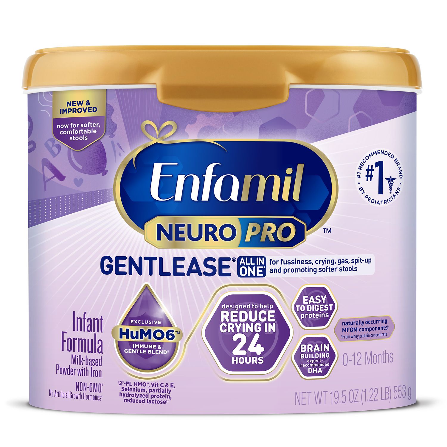 Enfamil NeuroPro Gentlease Powder Tub 19.5 OZ Pick Up In Store TODAY