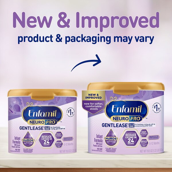 Enfamil NeuroPro Gentlease Instant Formula, 19.5 OZ