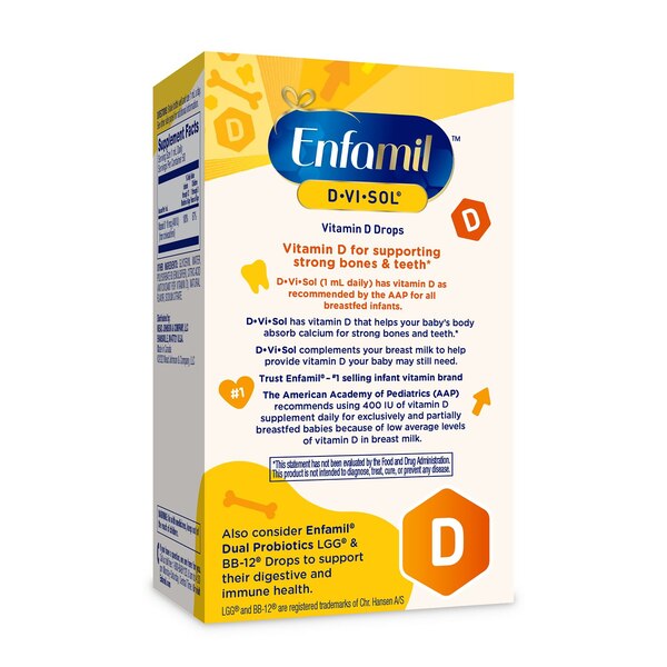 Enfamil D-Vi-Sol Vitamin D Drops, 1.7 FL OZ