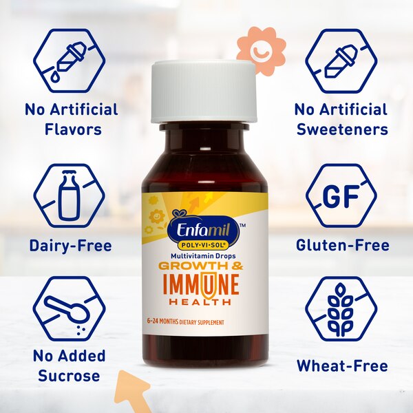 Enfamil Poly-Vi-Sol Multivitamin Drops, 1.7 FL OZ