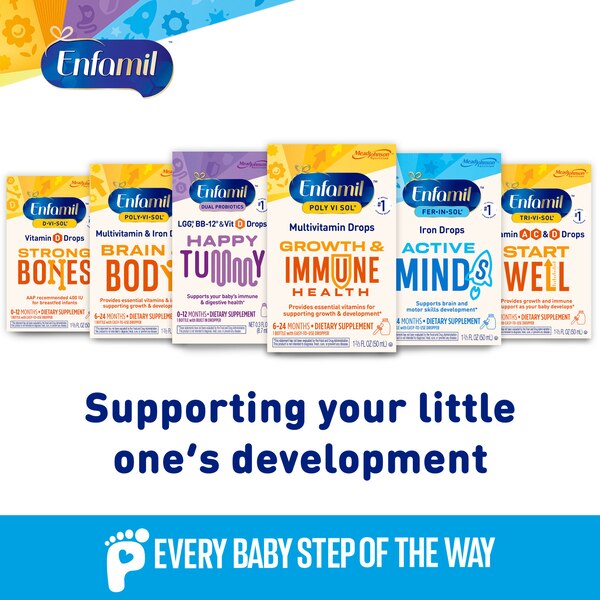 Enfamil Poly-Vi-Sol Multivitamin Drops, 1.7 FL OZ