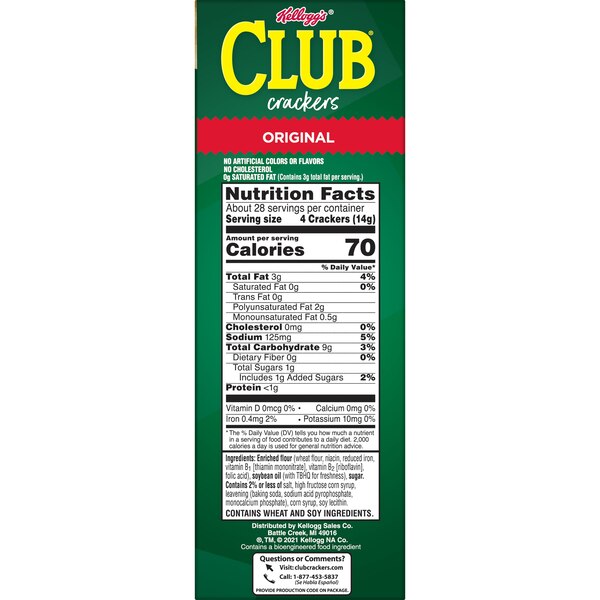 Club Original Crackers, 13.7 oz