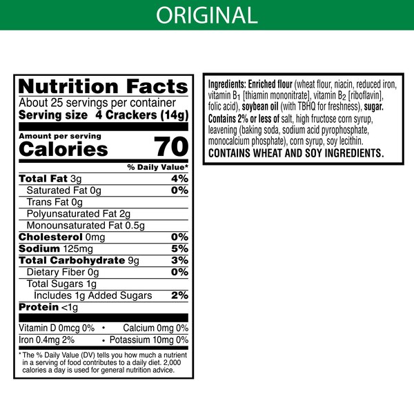 Club Original Crackers Snack Stacks, 12.5 oz