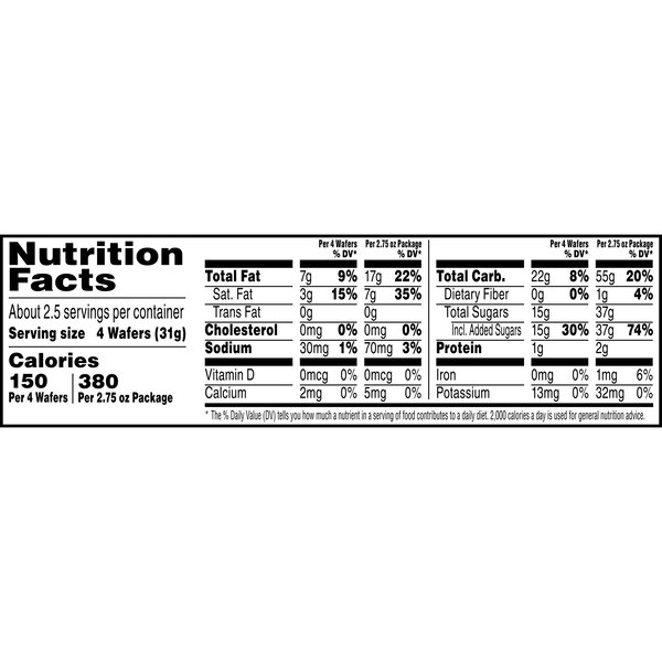 Keebler Sugar Wafers, 2.75 oz