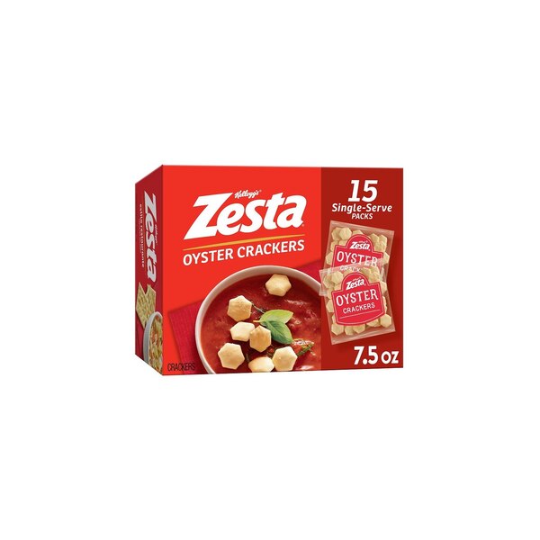 Zesta, Oyster Crackers, Soup Crackers, Single Serve, Original, 15ct, 7.5 oz