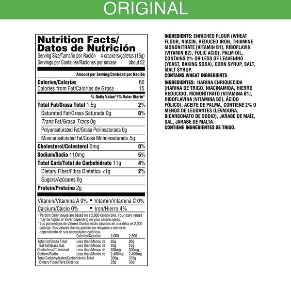 Keebler Export Sodas Original Crackers, 28 OZ