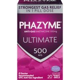 Phazyme Ultimate 500mg Anti-Gas Fast Gels, thumbnail image