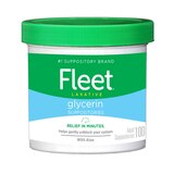 Fleet Laxative Glycerin Suppositories for Adult Constipation, 100 CT, thumbnail image